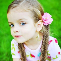 48张可爱欧美小女孩头像合集 女生头像专属素材