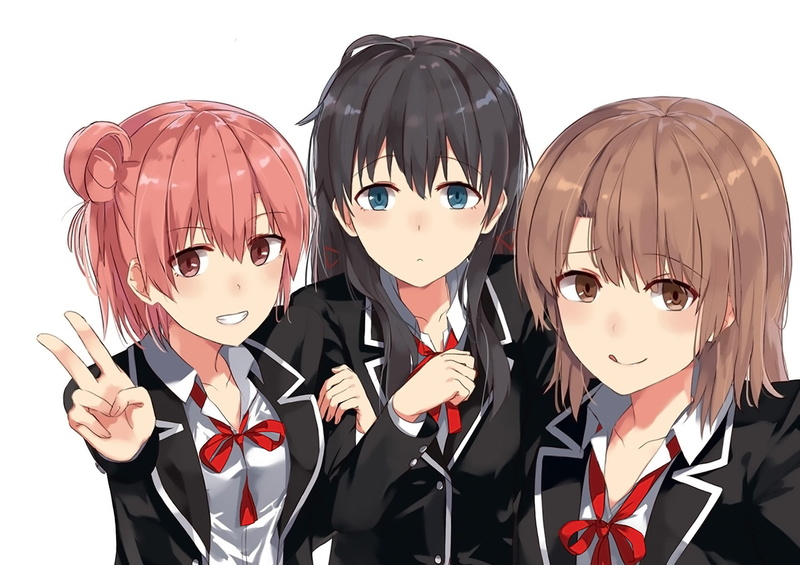 《我的青春恋爱物语果然有问题》高清壁纸合集 一色伊吕波、雪之下雪乃等角色上线