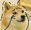 还是我们熟悉的可爱Doge表情包