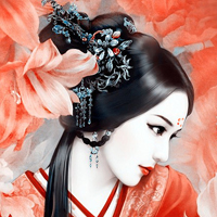 36张超绝古风嫁衣动漫女生头像，氛围感拉满