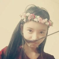 24张氛围感拉满！小清新女生戴花环QQ头像合集