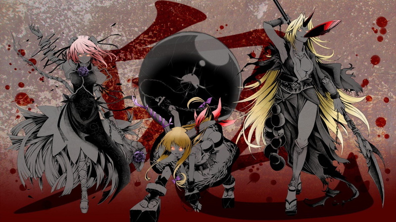 东方Project壁纸合集 茨木华扇 伊吹萃香 星熊勇仪