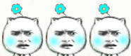 猥琐猫带小花的表情包合集