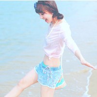 47张蓝系小清新女生头像 温柔氛围感拉满