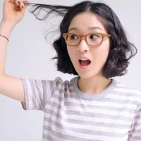 48张简约好看的QQ女生卷发头像合集