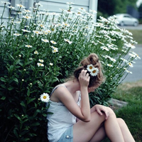 48张带花的清新女生QQ头像 温柔氛围感拉满