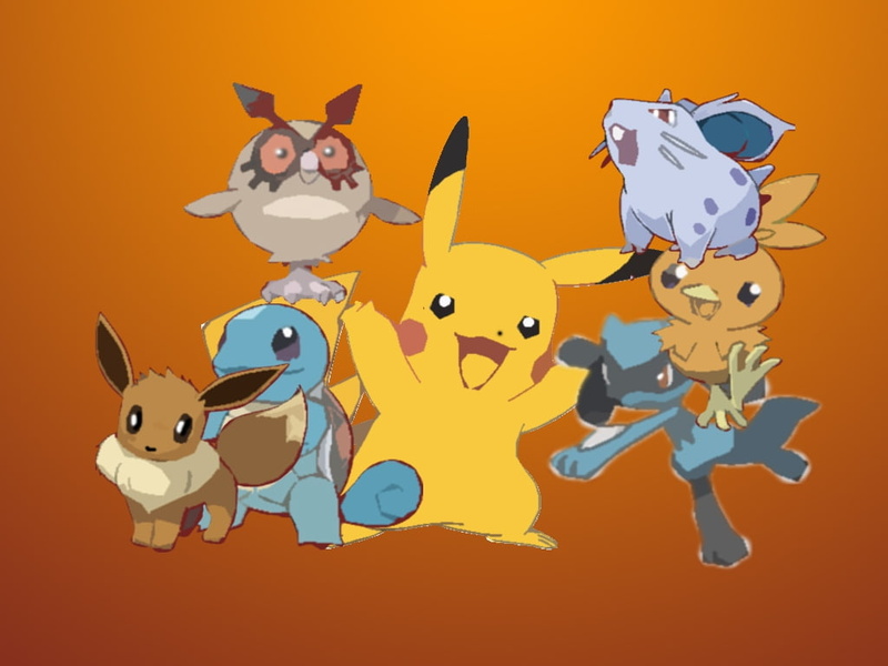 宝可梦GO伊布训练师 shrubs 动漫手机壁纸 1080P高清