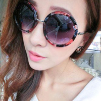 女生超拽戴眼镜头像合集 60张拽酷女生头像安排上