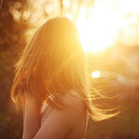 逆光夕阳氛围感女生头像合集 48张