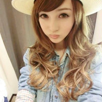 48张卷发时尚女生QQ头像 真实好看的美女头像合集