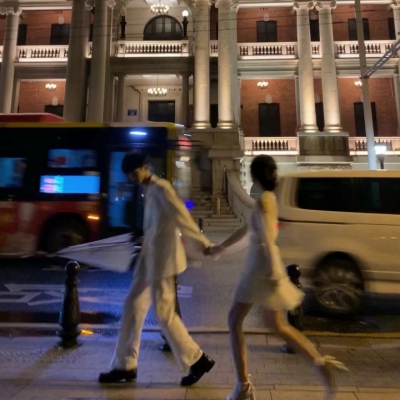 10张超甜真人浪漫情侣头像 通用款直接用