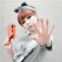 48张戴发卡的女生QQ头像 清新好看还百搭