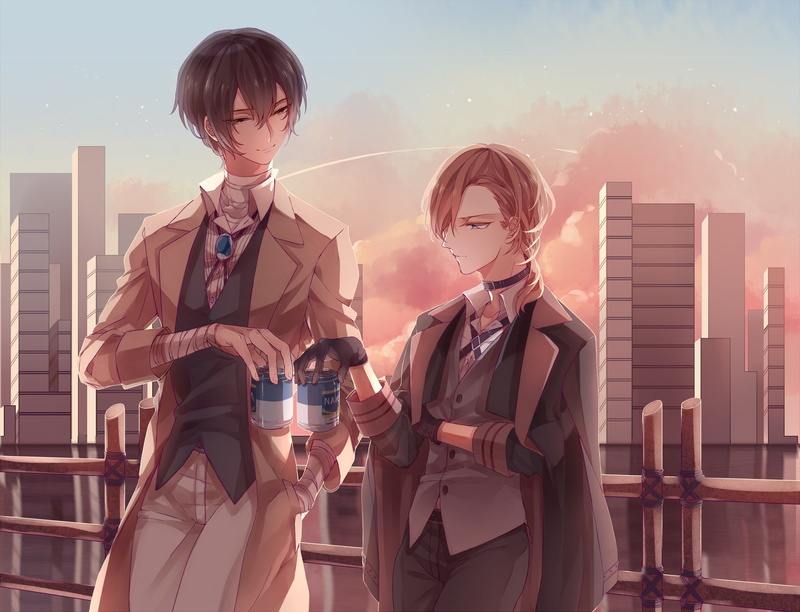 文豪野犬 双黑组合高清壁纸合集