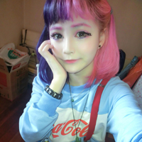 58张韩系原宿风女生QQ头像 个性又好看