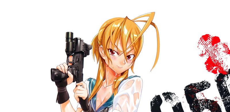 学园默示录 宫本丽2K高清壁纸