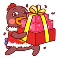 超贱小幺鸡出喜庆款表情包啦