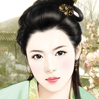 48张绝美古风漫画女生头像 适配QQ的古典氛围感女头