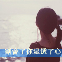 48张带字伤感女生背影头像 花自无心碎自怜