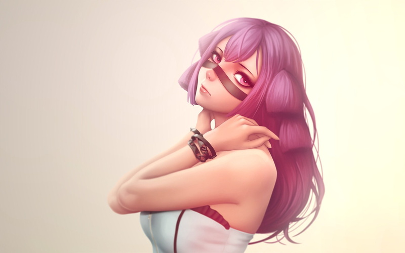 东京喰种同人壁纸合集 长发少女室内肖像