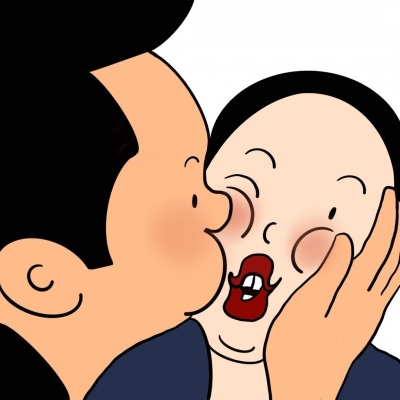 10组超可爱动漫双人情侣头像 一人一半超适配