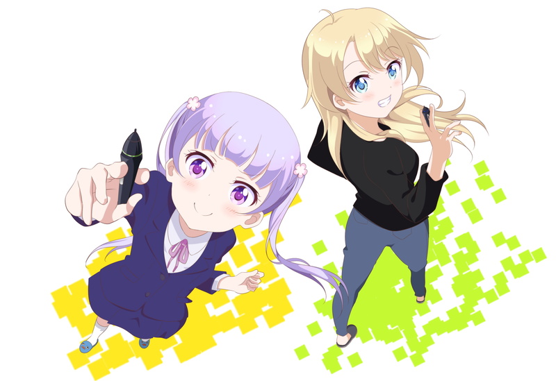 《New Game!》动漫壁纸合集 青叶和 Ko 学姐的治愈日常