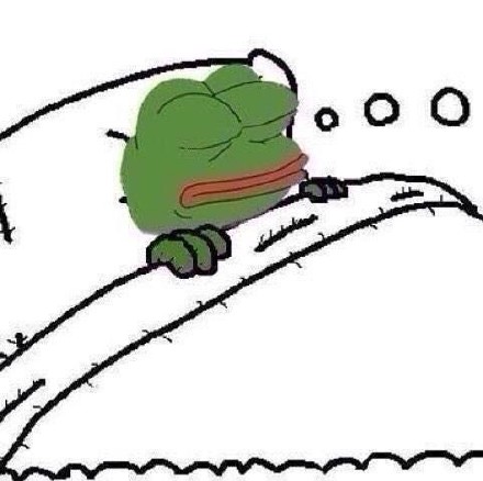 超火的sad frog悲伤蛙表情包合集来啦