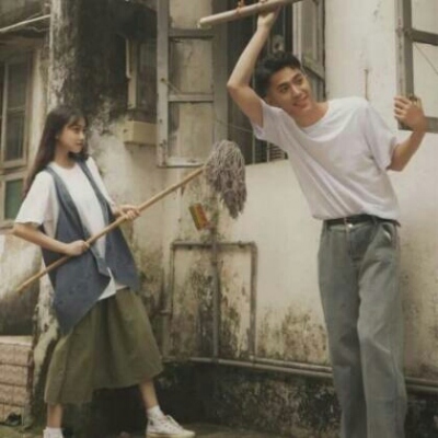 微信高清真人情侣头像 20张合集