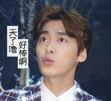 李易峰的萌系表情包来啦