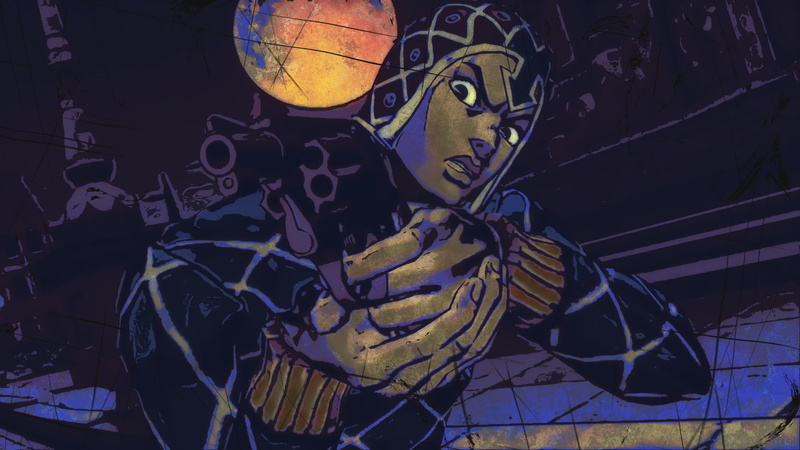 《JOJO的奇妙冒险》古利德·密斯达 高清壁纸 1080P》