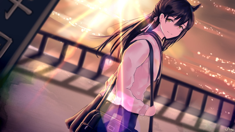 碧蓝航线爱宕高清壁纸 1080P分辨率