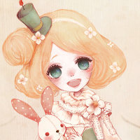 超全萌系卡通女生头像合集 59张软妹必备