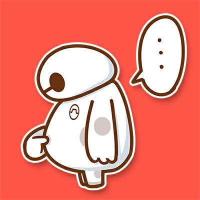 红色款软萌大白表情包来啦