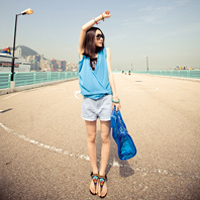 72张带风景的唯美女生头像合集