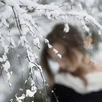 16张唯美雪天女生头像合集 氛围感拉满