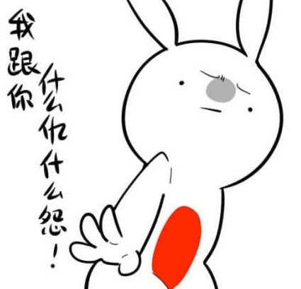 「不约，同志我不约」兔子无节操表情包合集