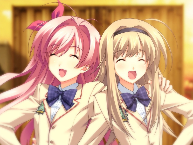 《混沌头脑》双女主校服壁纸合集 720P高清资源