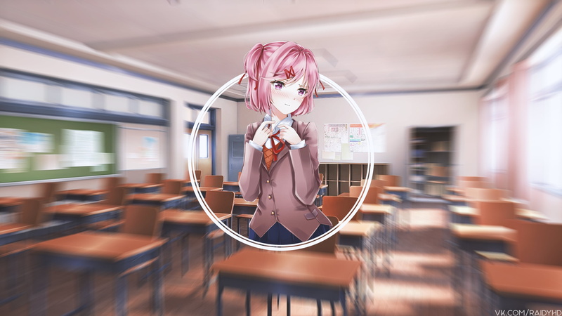 4K超清！画中画版夏树动漫手机壁纸