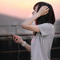 48张氛围感拉满的微信女生侧脸头像，每一张都超有意境感