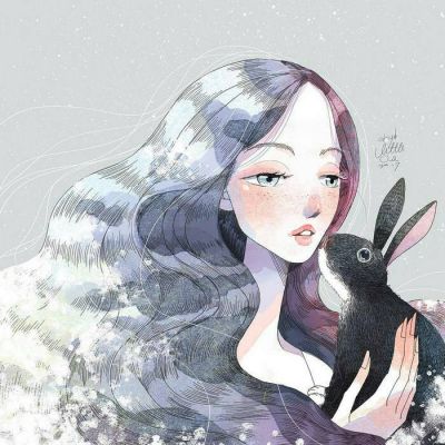 九张高清手绘女生头像 个性感拉满的自用头像合集