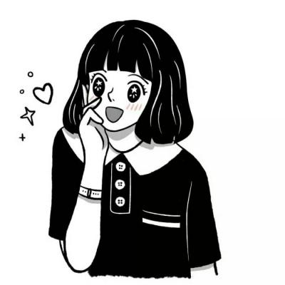 酷飒女生手绘头像合集！14张高清霸气动漫头像直接存