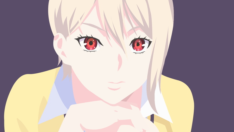 食戟之灵高清壁纸 薙切爱丽丝极简风1080P