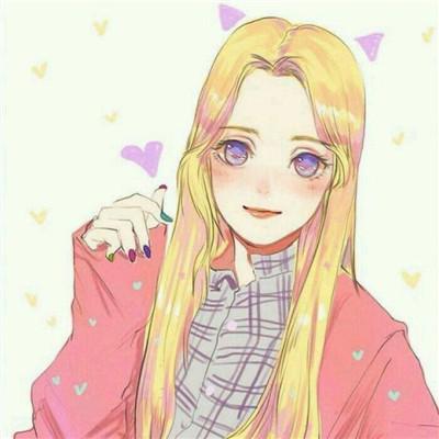 12张超好看的彩色手绘女生头像 唯美彩绘风格直接存