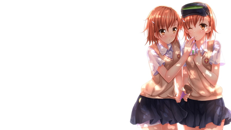 二次元少女与冰淇淋的治愈壁纸合集