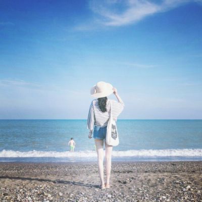 27张女生伤感背影头像 氛围感拉满的治愈系女头合集
