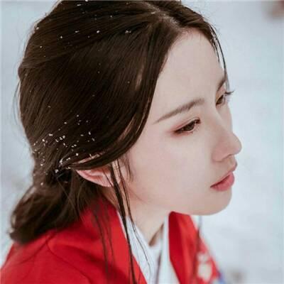 古风红衣女生头像合集！9张高清唯美古风图直接存