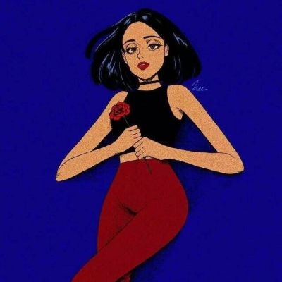 27张简约气质动漫女生头像 高清好看又百搭