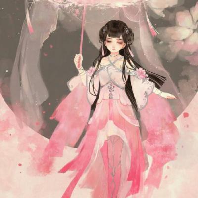 19张高清唯美古风女生动漫头像，氛围感拉满