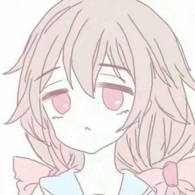 14张超萌素描女生头像来啦！