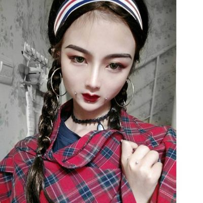 19张真人黑暗风女生头像 高清另类又带点恐怖霸气感