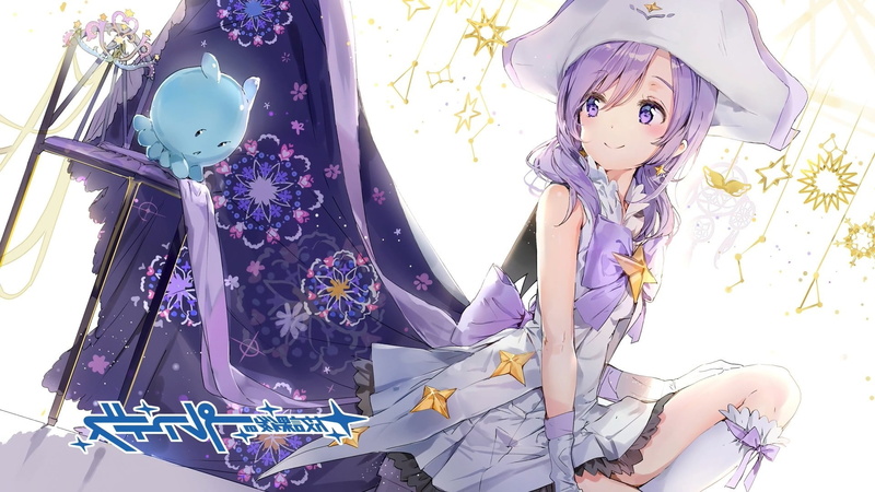 《放学后的昴星团》紫眸少女高清壁纸合集